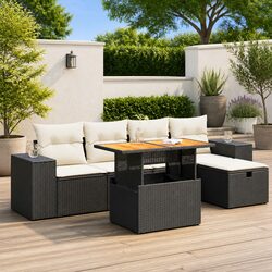 Elevate Your Outdoor Space with This 6-Piece Sofa Set