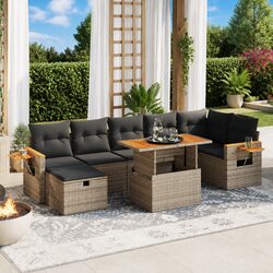 Elevate Your Outdoor Space with this 5-Piece Sofa Set