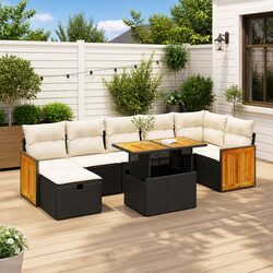 Enhance Your Outdoor Space with a 5-Piece Garden Sofa Set