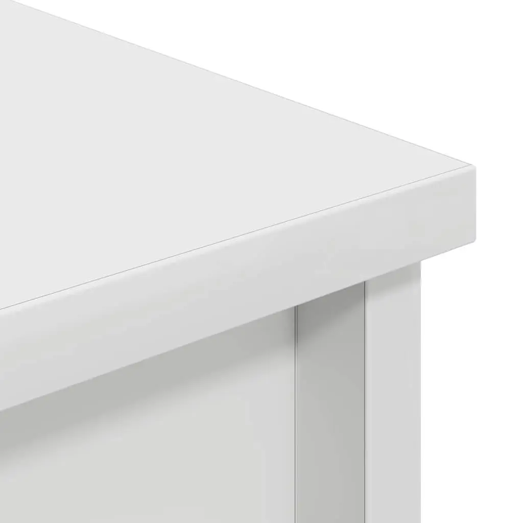 Highboard Storage Cabinet White 50x35x180cm Engineered Wood Tall Cupboard