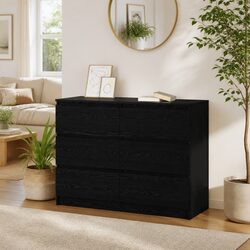 Sideboard Black 100x35x76cm Storage Cabinet Buffet Engineered Wood Furniture
