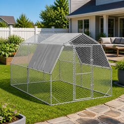 Elevate Your Backyard with a 2.5x4x2.25m Chicken Run