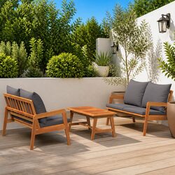 Enhance Your Outdoor Space with This 3-Piece Bistro Set