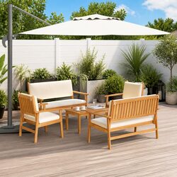 Enhance Your Outdoor Space with a 5-Piece Sofa Set