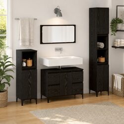 Enhance Your Bathroom Space with a Wall-Mounted Storage Set