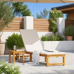 Enhance Your Outdoor Space with 2 pcs Brown Sun Loungers