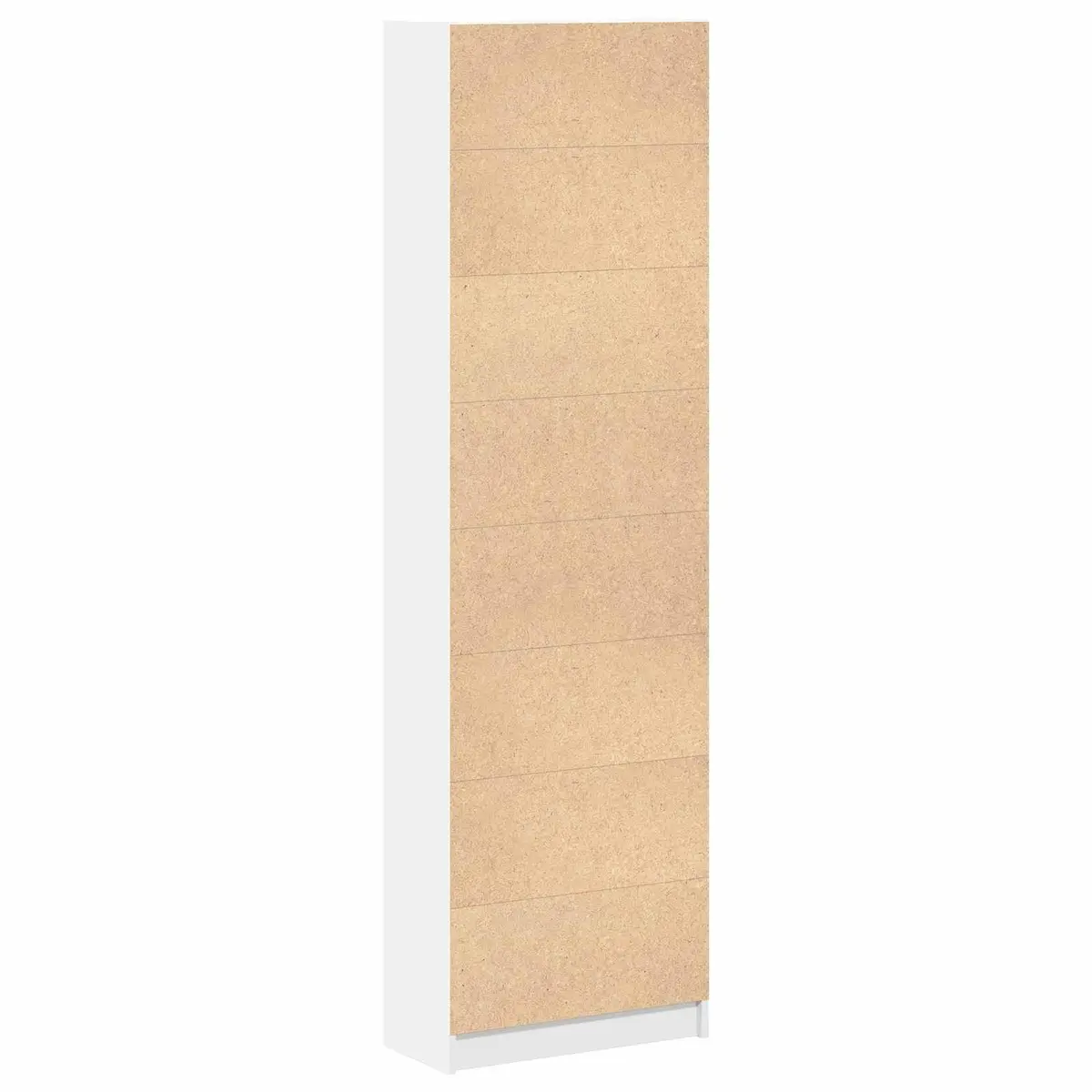 White Wardrobe with Shelf Storage Cabinet Cupboard Bedroom Furniture 55x25x189cm