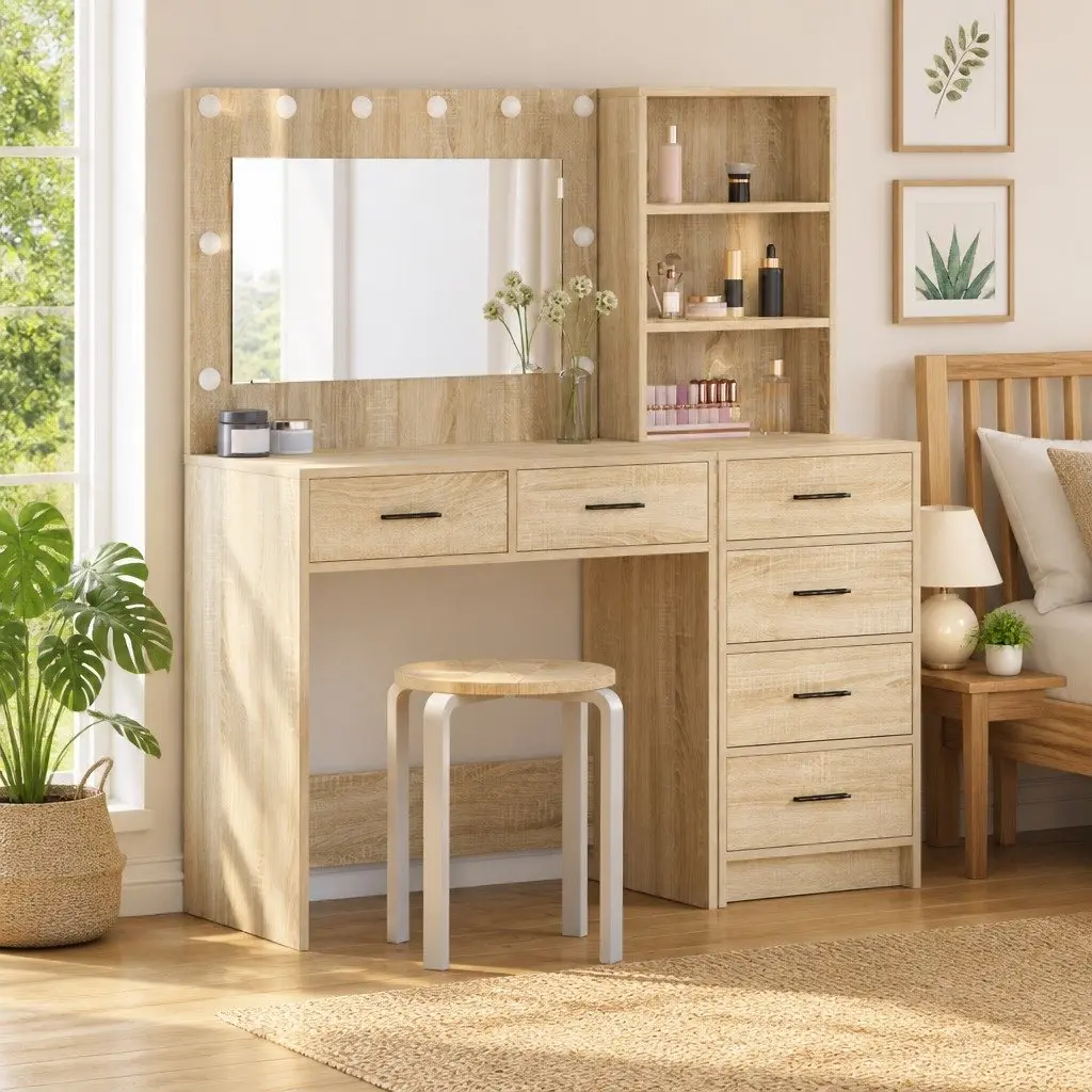 Brown Vanity Table