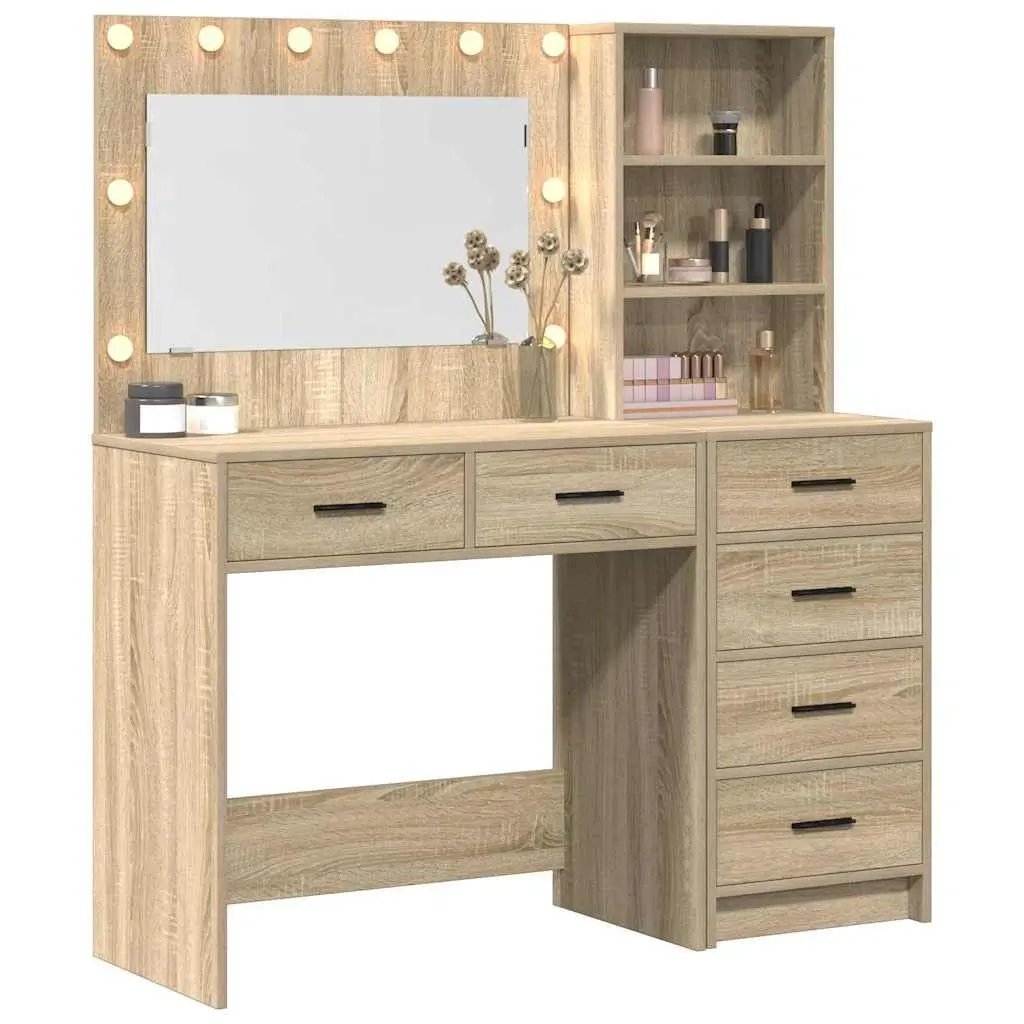 Brown Vanity Table