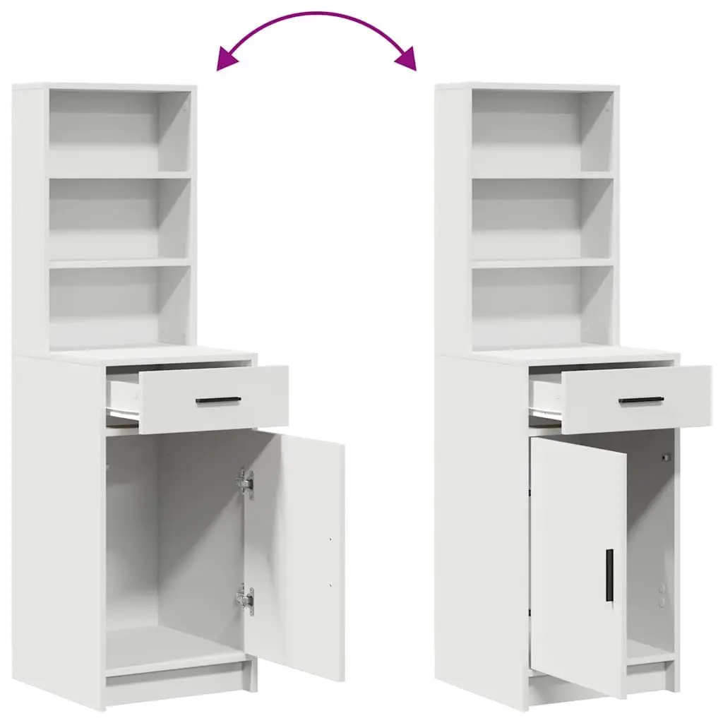 Dressing Table Set 135cm LED Mirror Acrylic Multiple Drawers Shelves Storage
