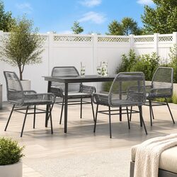 Enhance Your Outdoor Space with a Grey Dining Set