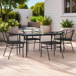 Stylish 5 Piece Garden Dining Set for Outdoor Living