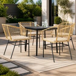 Enhance Your Outdoor Space with This Garden Dining Set