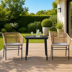 3 Piece Outdoor Dining Set for Cozy Gatherings