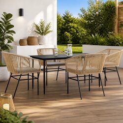 Outdoor Brown Dining Set for Perfect Garden Gatherings