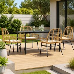 Enhance Your Outdoor Space with a 5 Piece Dining Set