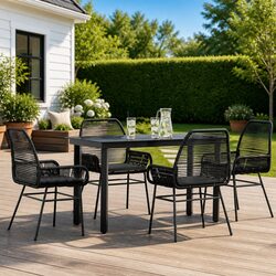 Stylish 5 Piece Outdoor Dining Set to Enhance Your Space