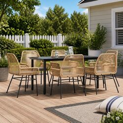 Elevate Your Outdoor Space with 7 Piece Garden Dining Set