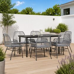 Enhance Your Outdoor Space with 7-Piece Dining Set