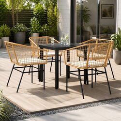 Elevate Your Outdoor Space with This 5-Piece Dining Set