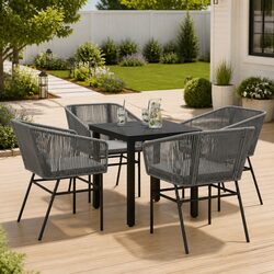 Elevate Your Outdoor Space with a 5 Piece Dining Set