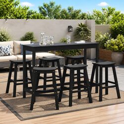 Upgrade Your Outdoor Space with 6-Piece Garden Bar Set