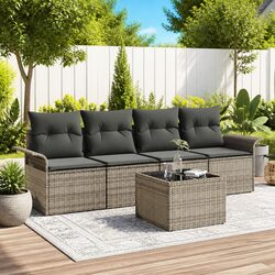 Enhance Your Outdoor Living with this 5 Piece Sofa Set