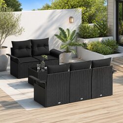 Transform Your Outdoor Space with This 6 Piece Sofa Set