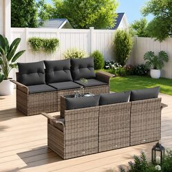 Transform Your Outdoor Space with This 7-Piece Sofa Set