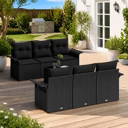 Enhance Your Outdoor Living with 7 Piece Garden Sofa Set