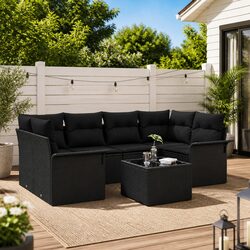Transform Your Outdoor Living with This 7-Piece Sofa Set