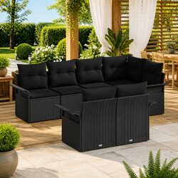 Upgrade Your Outdoor Living with 7 Piece Garden Sofa Set
