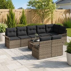 Enhance Your Outdoor Space with 9 Piece Sofa Set