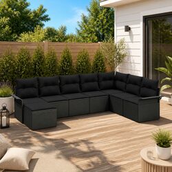 Transform Your Outdoor Space with 8-Piece Sofa Set