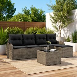 Enhance Your Outdoor Space with This Garden Sofa Set