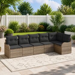 Enhance Your Outdoor Space with Grey Modular Sofa Set