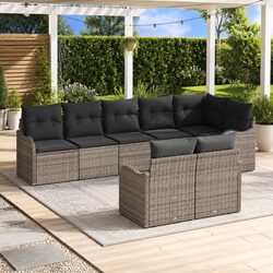 Transform Your Outdoor Space with a Grey Modular Sofa Set