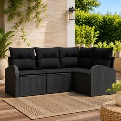 Enhance Your Outdoor Space with a 4-Piece Sofa Set