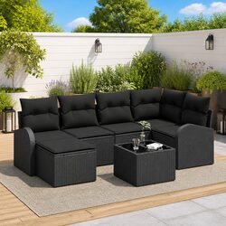 Enhance Your Outdoor Space with a 7-Piece Sofa Set