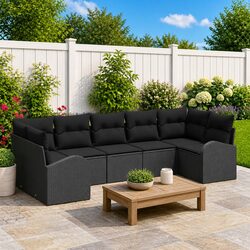 Enhance Your Outdoor Space with a 7 Piece Garden Sofa Set