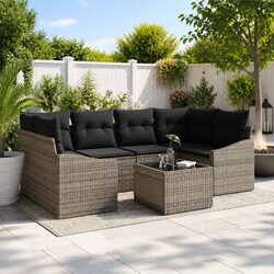 Transform Your Outdoor Space with 7-Piece Sofa Set