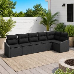 Transform Your Outdoor Space with This 6-Piece Sofa Set