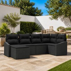 Enhance Your Outdoor Space with This 6-Piece Sofa Set