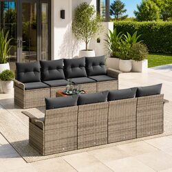 Elevate Your Outdoor Space with a 9-Piece Sofa Set