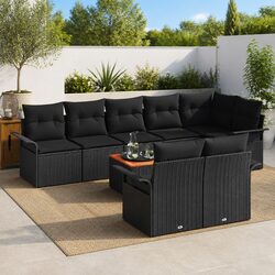 Transform Your Space with 9 pcs Grey Modular Sofa Set