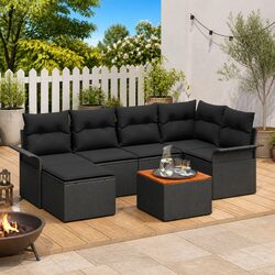 Enhance Your Outdoor Living with a 7-Piece Garden Sofa Set