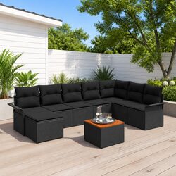 Elevate Your Outdoor Space with a 9-Piece Sofa Set