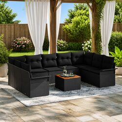 Enhance Your Outdoor Space with This 10-Piece Sofa Set