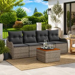Enhance Your Outdoor Experience with a 5 Piece Sofa Set