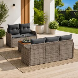 Enhance Your Outdoor Space with 6-Piece Sofa Set